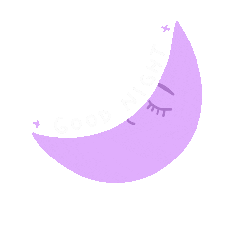 Tired Good Night Sticker