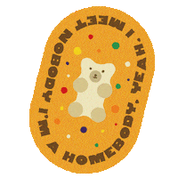 Harry Homebody Sticker