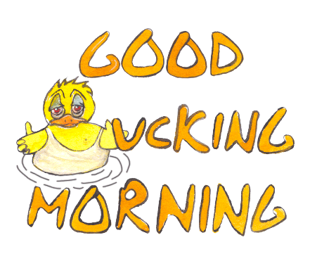 Good Morning Sticker