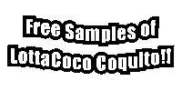 Free Samples Coquito Sticker by LottaCoco Creation’s