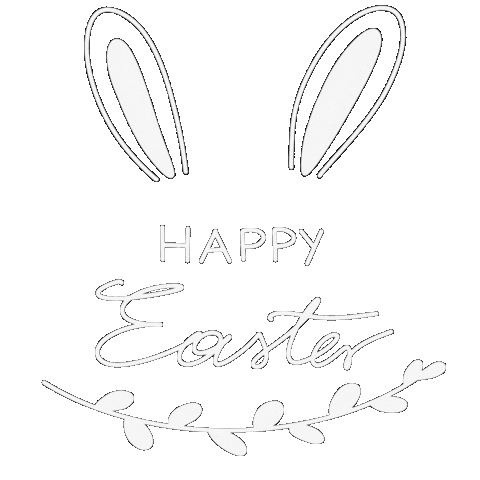 Happy Bunny Sticker by PokaDesign