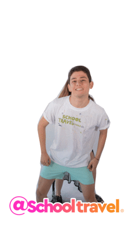 schooltravel giphyupload smile summer friends Sticker