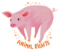 Go Vegan Sticker