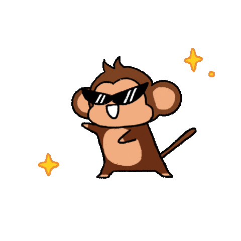 Dance Star Sticker by Chimpers