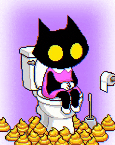 Batty’s Tiny Toilet Break
