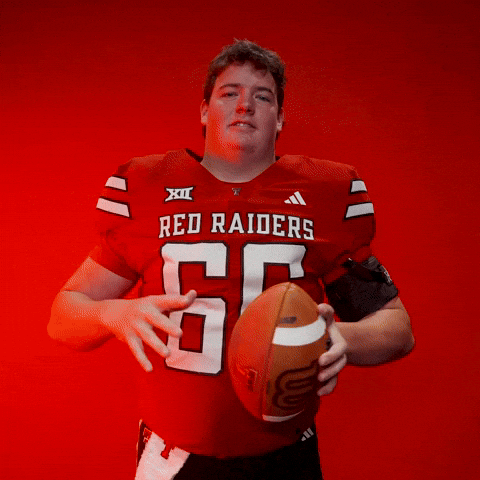 Jackson Hildebrand GIF by Texas Tech Football