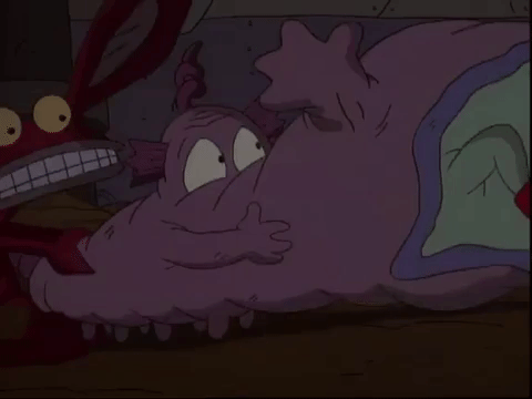 nickrewind giphydvr nicksplat aaahh real monsters giphyarm010 GIF