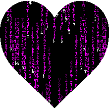 The Matrix Love Sticker