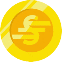 VirtualRobot animation money robot cryptocurrency Sticker