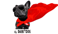 Energy Drink Hero Sticker by Dark Dog Organic