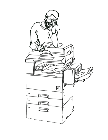 Graphuckery giphyupload work crying graphics Sticker