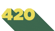 April 20 Weed Sticker by Leafly