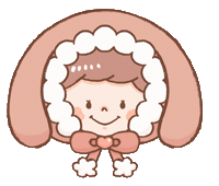 lemuaoi girl kawaii winter wink Sticker