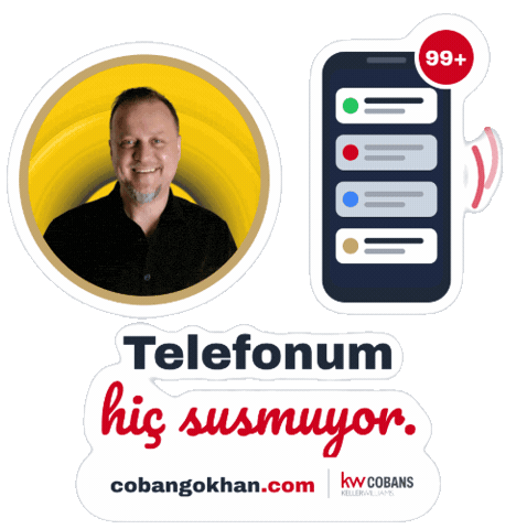 Phone Realtor Sticker by KW CobanS