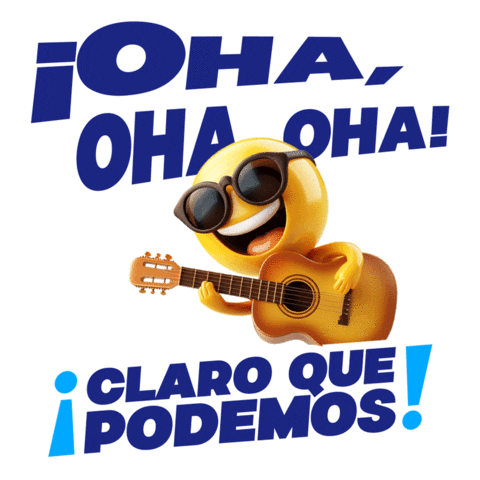 Happy Guitarra Sticker by Libia Dennise