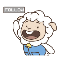 chaknums kawaii sheep كيوت خروف Sticker