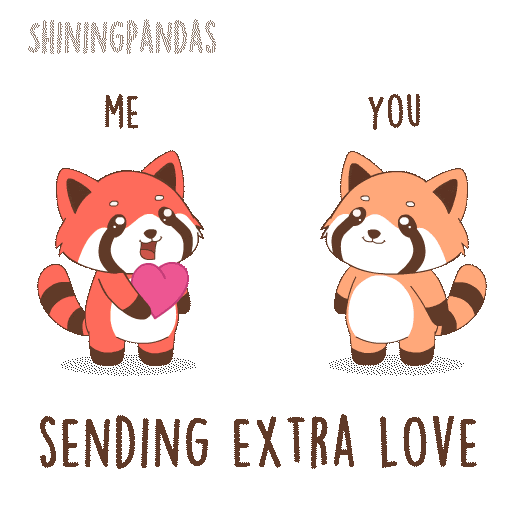 I Love You Cute Couple Sticker