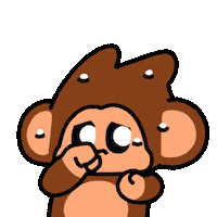 Scared Horror Sticker