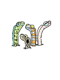Garden Eels Ocean Sticker