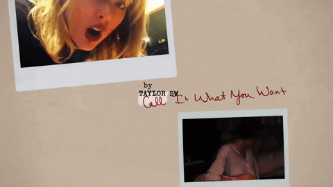 call it what you want GIF by Taylor Swift