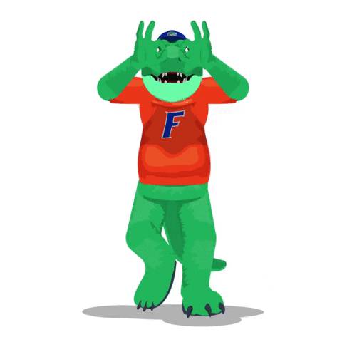 Florida Gators Dance GIF by SportsManias