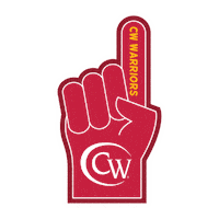 Warriors Cw Sticker by The College of Westchester