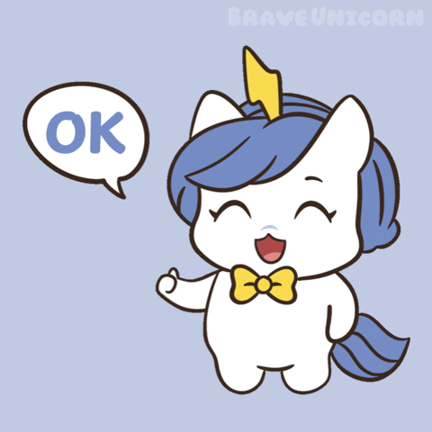 All Good Yes GIF by Brave Unicorn