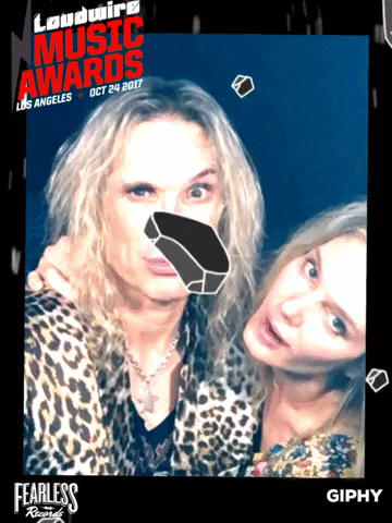 steel panther loudwire awards 2017 GIF by Fearless Records