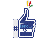 Ibaguelimpia cultura ciudad ibague soylimpioconibagué Sticker