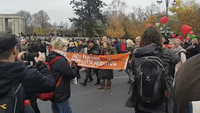 Anti-Lockdown Protesters March in Berlin