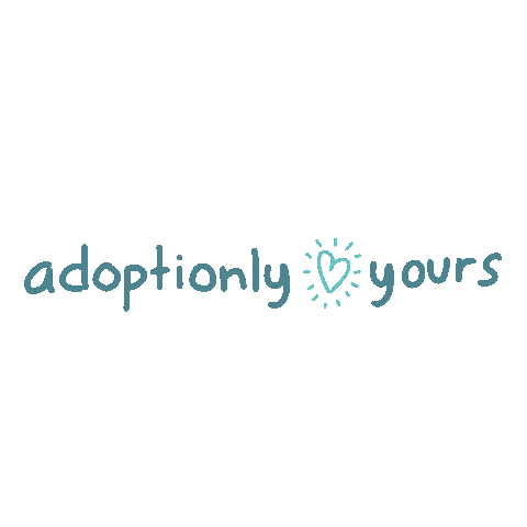 Sticker by adoptionly yours