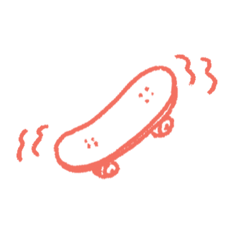 Skate Skating Sticker
