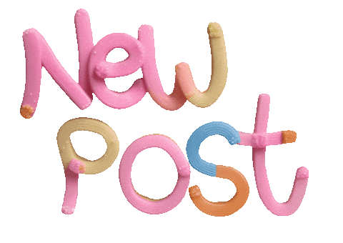 New Post Color Sticker