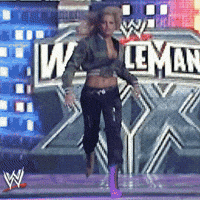 On My Way Run GIF by Trish Stratus