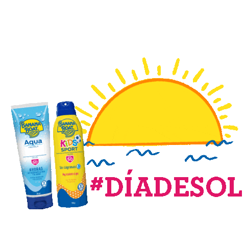 Happy Summer Sticker by Banana Boat Latam