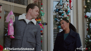 Spying Tamera Mowry GIF by Hallmark Channel