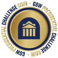 Graduation President Sticker by Georgia Southwestern State University