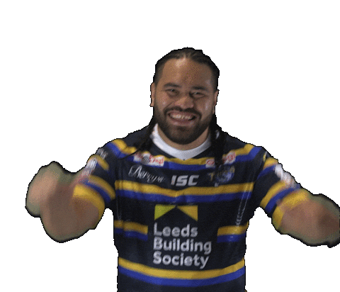 Konrad Hurrell Thumbs Down Sticker by Leeds Rhinos