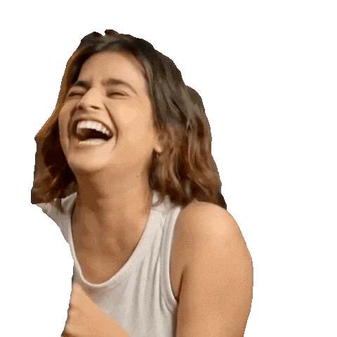 Laugh Laughing Sticker by Suhani Shah