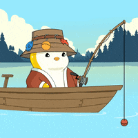 Go Fish GIF by Pudgy Penguins