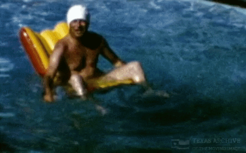 Home Movie Swimming GIF by Texas Archive of the Moving Image