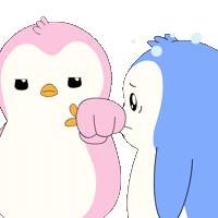 Angry Fight Sticker by Pudgy Penguins