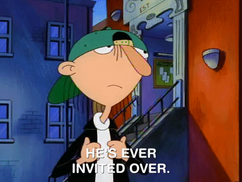 hey arnold nicksplat GIF