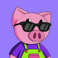 Chill Sunglasses GIF by Piggyverse