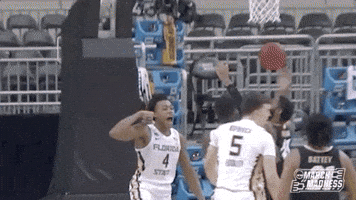 Flexing College Basketball GIF by NCAA March Madness