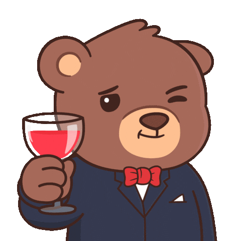 Happy New Years Sticker by BEARISH