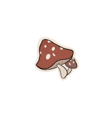 Mushroom Cogumelo Sticker