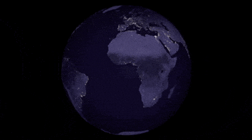 night lights GIF by NASA