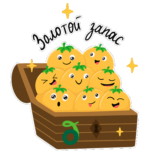 Tomato Sticker by Dolina Ovoshey