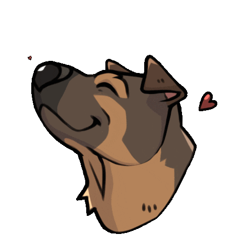 Mixed Breed Love Sticker